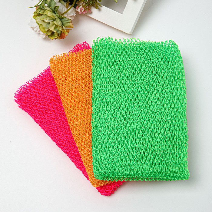 Nylon Bath Towel High Elasticity Sauna Exfoliating Decontamination Does Not Hurt Skin Foaming Net