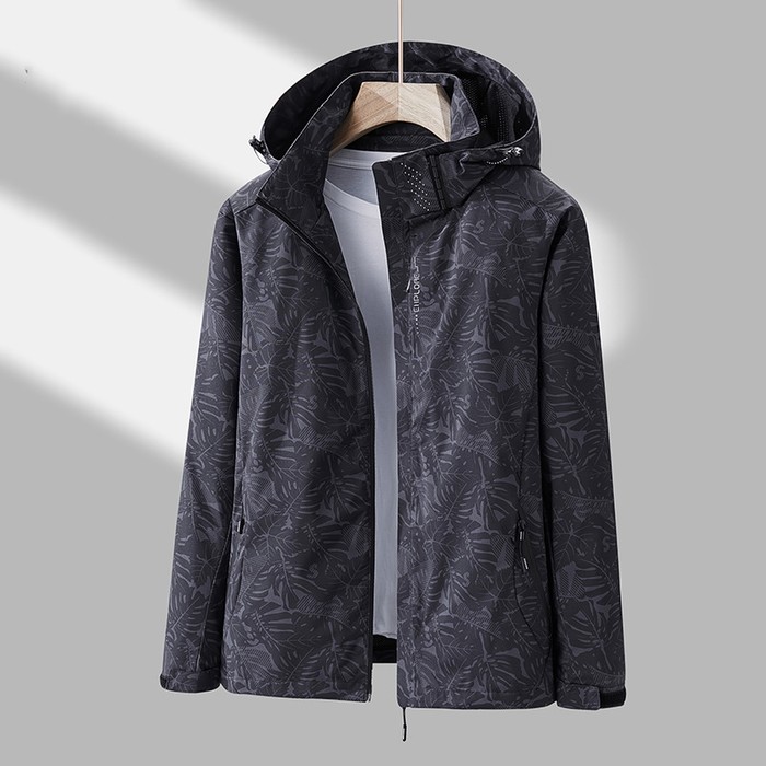 Outdoor Leisure Sports Charge Coat Outer Hooded Jacket