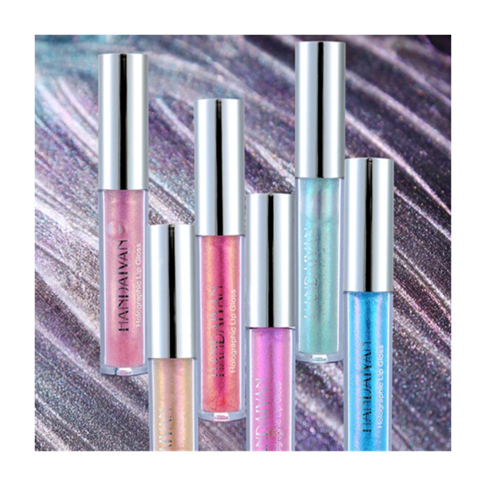 Polarized lip gloss