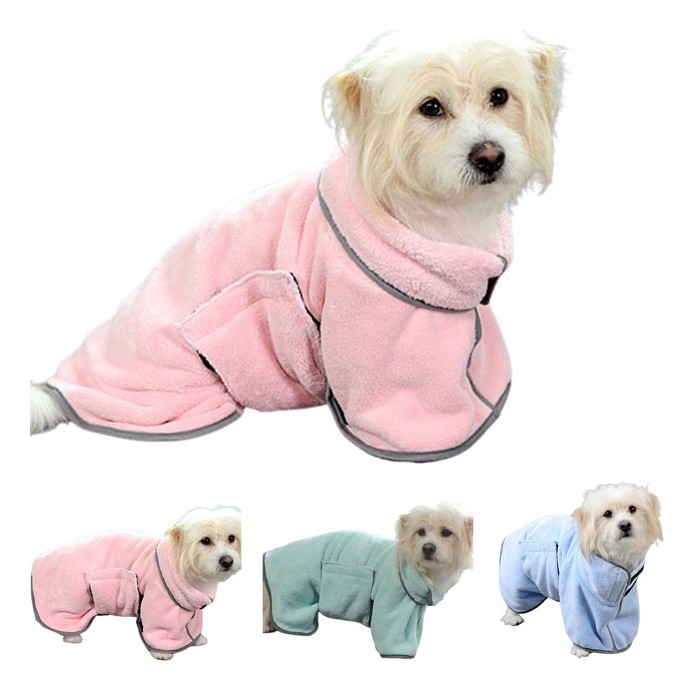 Quick-drying Pet Absorbent Towel Dog Bathrobe Pet Dog Bath Towel For Dogs Cats Microfiber Absorbent Pet Drying Towel Pet Supplies Pet Products