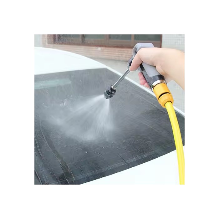 Hose Sprayer Nozzle High-Pressure Water Hose Nozzle Long Head Adjustable Sprayer Leak-Proof Planting Tool For Flower Irrigating