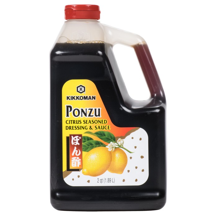 Kikkoman Ponzu Citrus Seasoned Dressing 0.5 Gallon - 6/Case