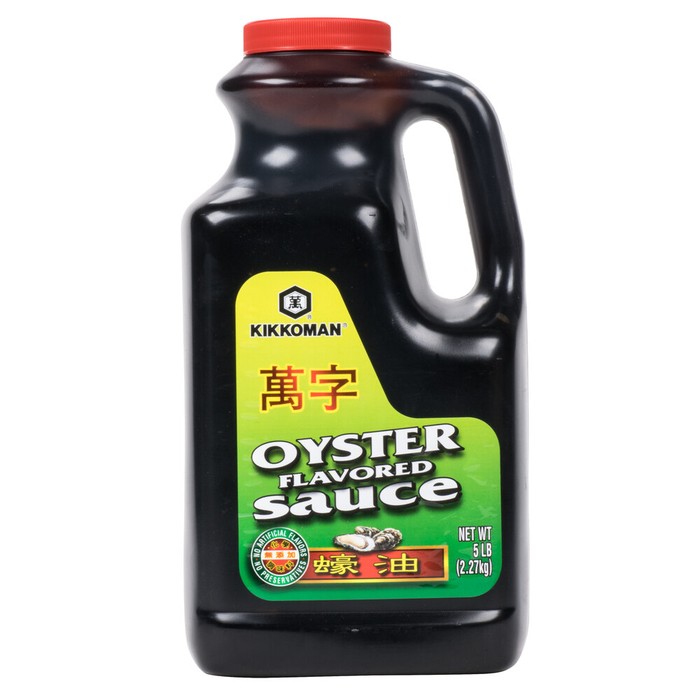 Kikkoman Preservative-Free Oyster Flavored Sauce 5 lb. - 6/Case
