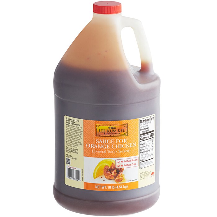 Lee Kum Kee Orange Sauce 10 lb. - 4/Case
