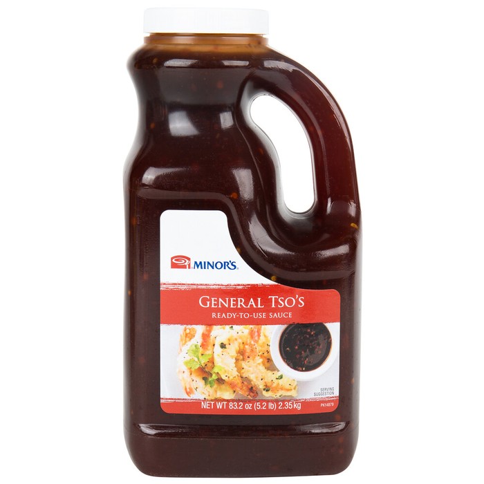 Minor's General Tso's Sauce 5.2 lb. - 4/Case