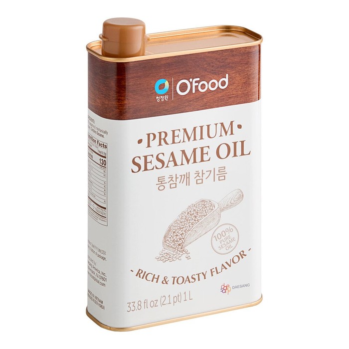 O'Food Premium Toasted Sesame Oil 1 Liter