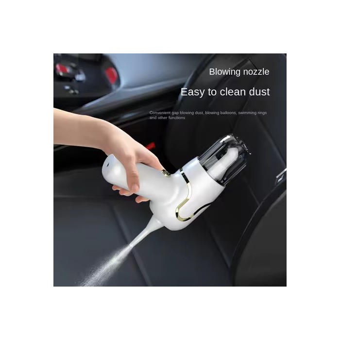 Portable Handheld Vacuum 5000Pa Cordless Car Vacuum Cleaner With Brushless Motor 4 In 1 For Keyboard, Home, Pet And Car
