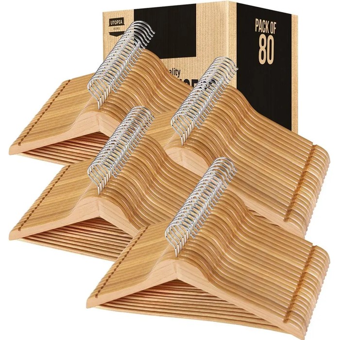 Premium Wooden Hangers For Home Decor
