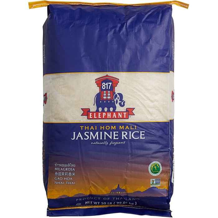 Royal 817 Elephant Thai Hom Mali Jasmine White Rice