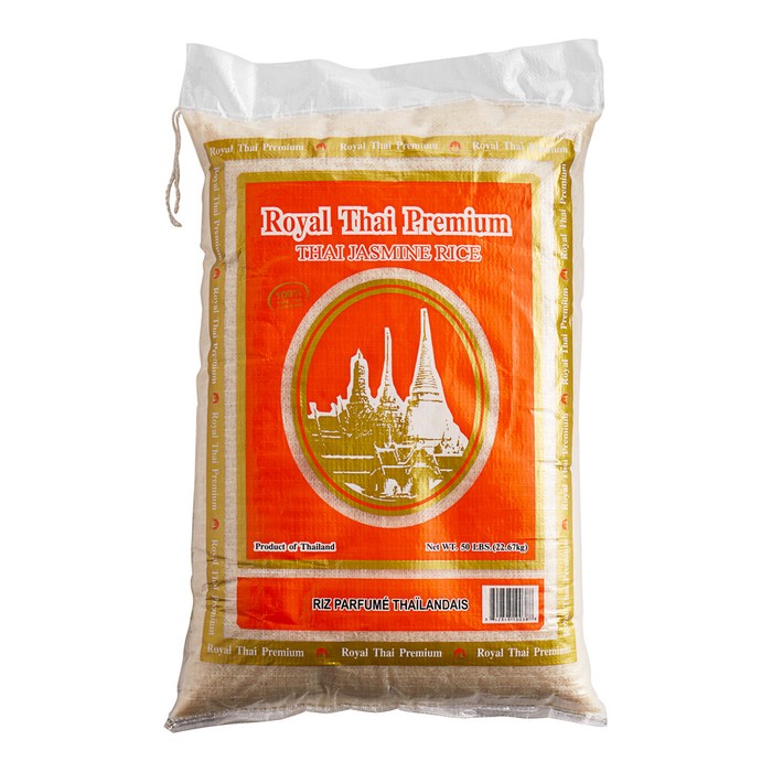 Royal Thai Jasmine Rice - 50 lb.