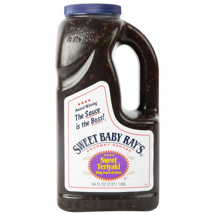 Sweet Baby Ray's Sweet Teriyaki Wing Sauce and Glaze 0.5 Gallon