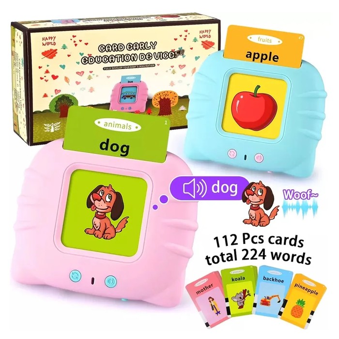 Talking Flash Cards Brain Development Kids Toy
