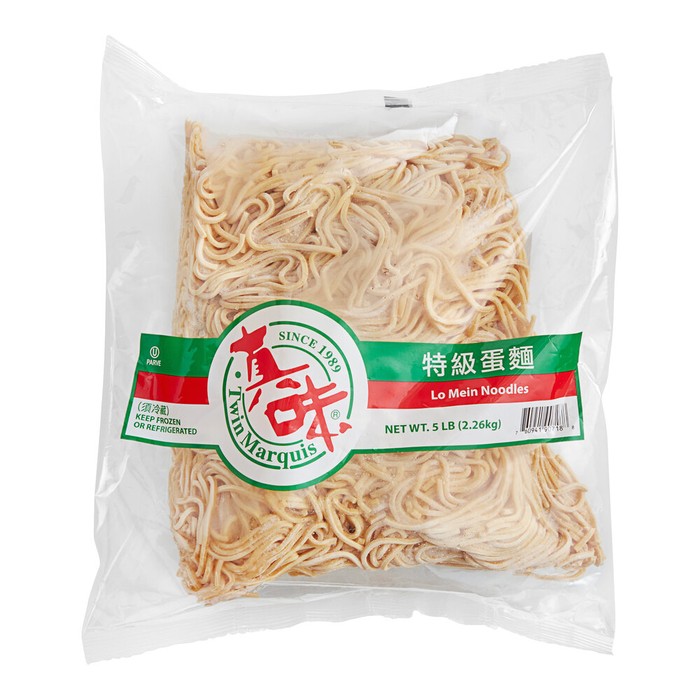Twin Marquis Pre-Cooked Frozen Lo Mein Noodles 5 lb.