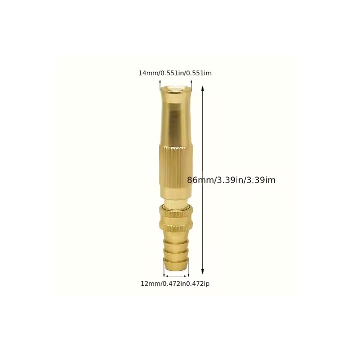 Universal Garden Sprinkler Nozzle Adjustable Valve Connector Multi-Functional Watering System For Car Wash Plants Lawns