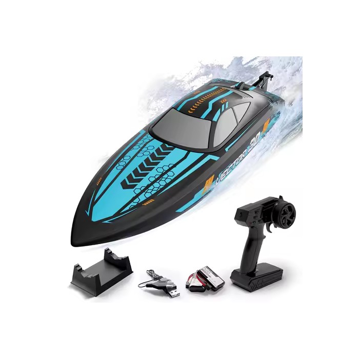 VOLANTEXRC RC Boat 30+MPH AtomicXS High Speed RC Boat With Reverse Function Low Battery & Over Range Alarm Toys Gifts