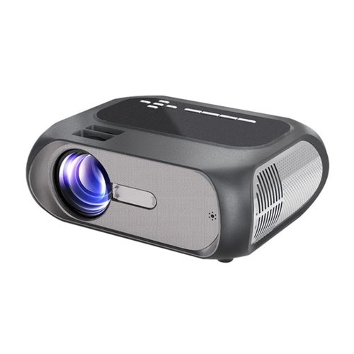 T7 1920x1080p 200 ANSI Portable Home Theater LED HD Digital Projector, US Plug, Black