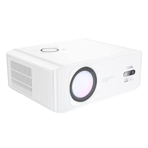 Hoco DT3 1920x1080p 370 ANSI Smart Electric Focus Projector, Android Version, US Plug, White