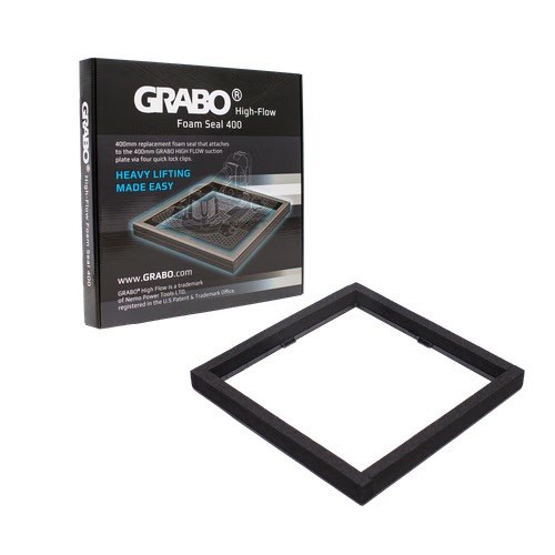 Grabo Highflow Foam Seal 400, 16x16in Vacuum Lifter Pad, Holds 242 Lb
