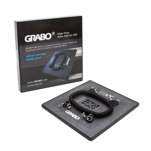 Grabo Highflow Suction Plate 400, 16x16in Vacuum Lifter Plate 242 Lb