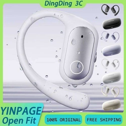 Open-Ear Wireless Sports Headset With Long-Life Battery